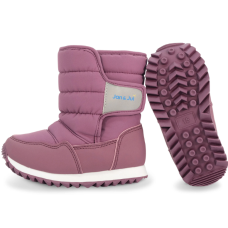 Jan & Jul - Me-Put-On - Tall Puffy - Bottes d'hiver antidérapantes - Prune Jan & Jul - Me-Put-On - Tall Puffy - Bottes d'hiver antidérapantes - Prune